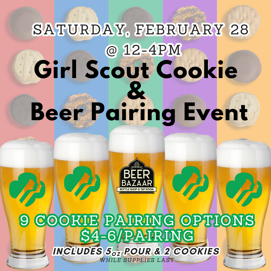 Girl Scout Cookie Pairing at Beer Bazaar in Grayslake
